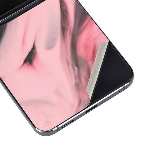 Pink Marble Ink Galaxy Z Flip5 5G Skin